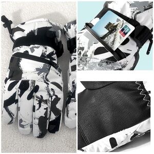Ski Gloves Unisex Waterproof, Snowboard Gloves XL Cold Weather Lightweight NWOT